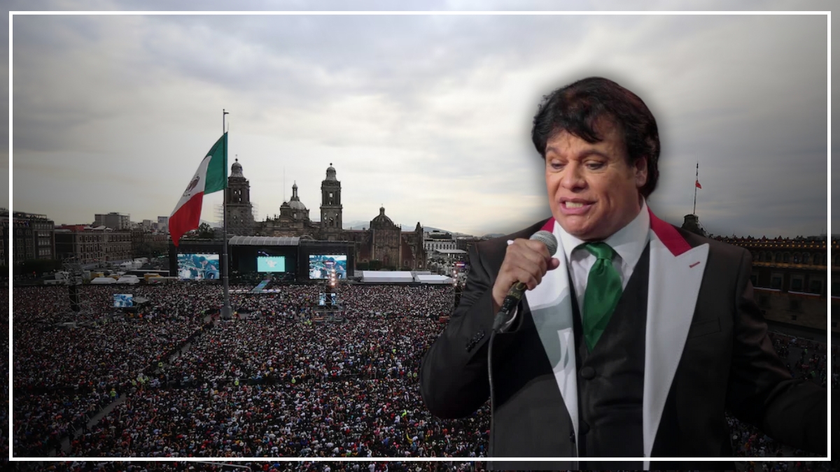 Proyectarán concierto de Juan Gabriel en el Zócalo