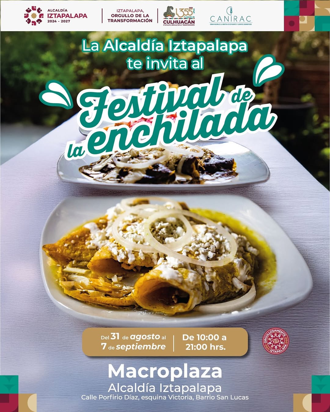 Feria de las Enchiladas Iztapalapa CDMX 2025 Feria de las Enchiladas Iztapalapa CDMX 2025