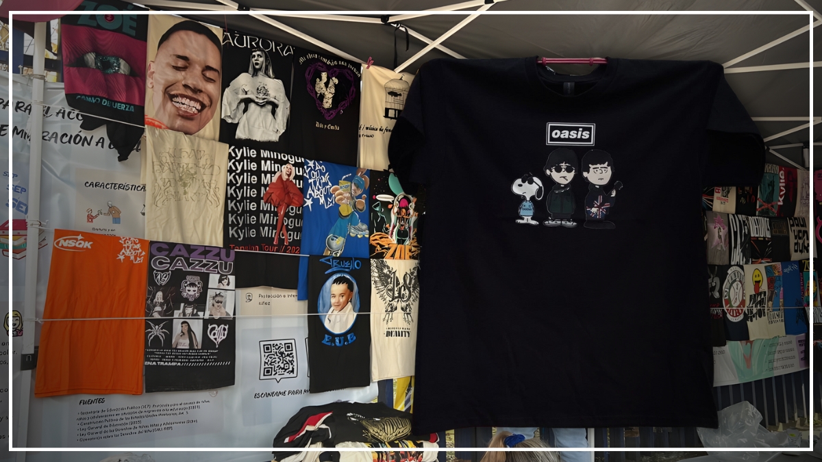 Todo sobre los bazares de merch de conciertos 2025 en CDMX