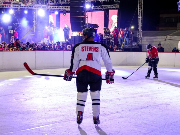 Pista de hielo Macroplaza de Iztapalapa